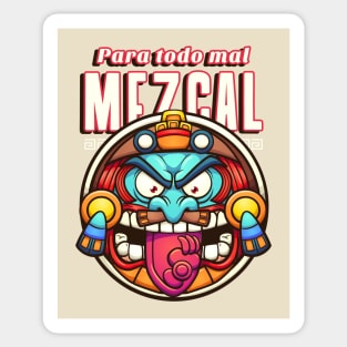 Mezcal Mexico Mexican Mexicano Aztec Sticker